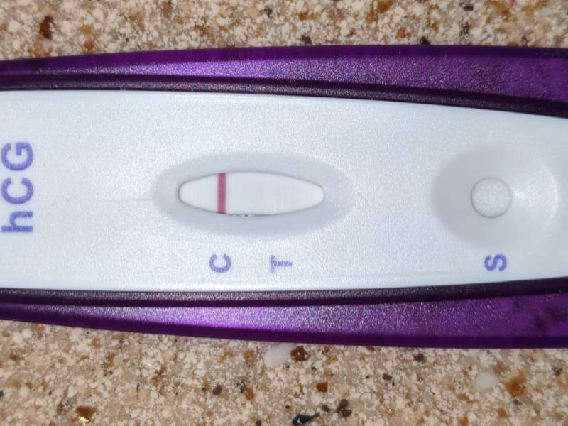 Equate One Step Pregnancy Test Faint Positive - pregnancy test